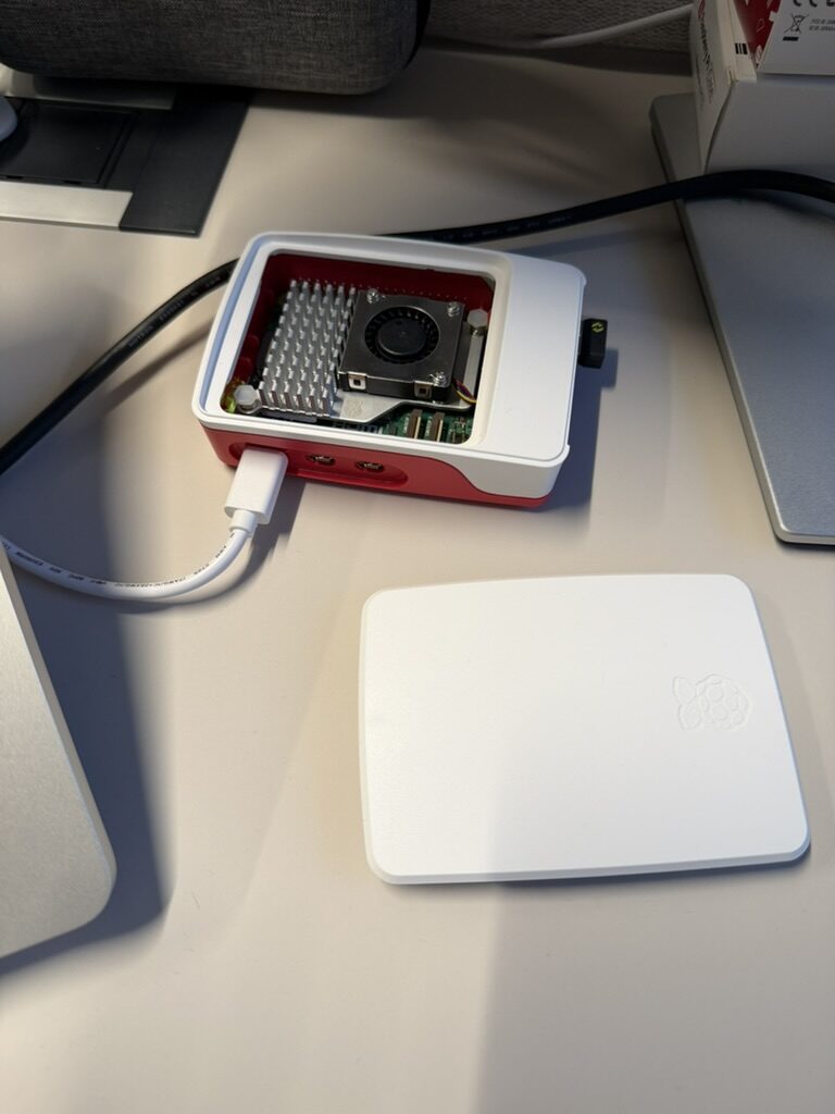 Собранный Raspberry Pi 5